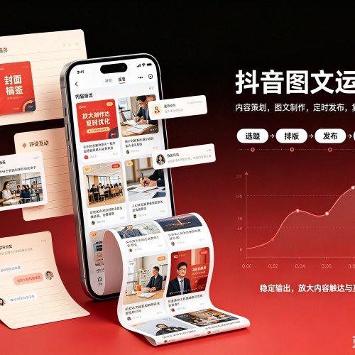 金堂抖音图文代运营服务
